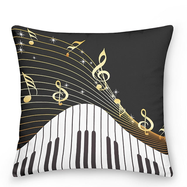 Music Style Cushion Cover Collection