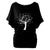 Tree Of Life Music Notes Cold Shoulder T-shirt