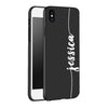 Personalized Black Soft Phone Case