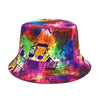 Music Print Double-Sided Bucket Hat