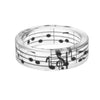 Music Note Ink Painting Ring