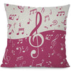 Free - Fashionable Music Note Pillowcase