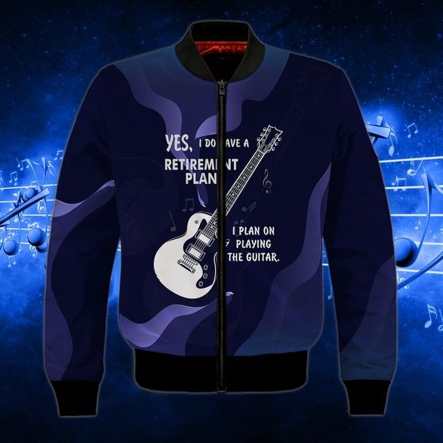 Musical instrument Zipper Hooded Pullover