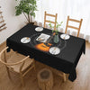 Music Note Guitar Rectangular Tablecloth