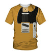 3D Guitar Graphic T-shirt - Yellow / S - { shop_name }} - Review