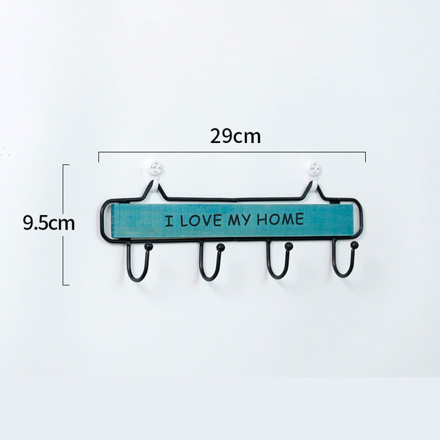 I Love My Family Home Wall Hanger