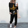 Music Notes Women's Tracksuit