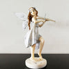 Music Fairy Girl Statue Figurine