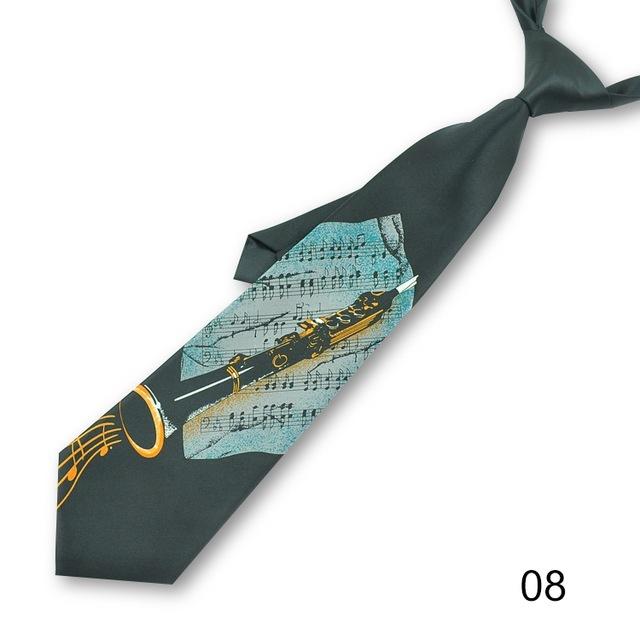 Musical Instrument Necktie