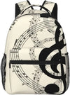 Music Notes Piano Print Backpack