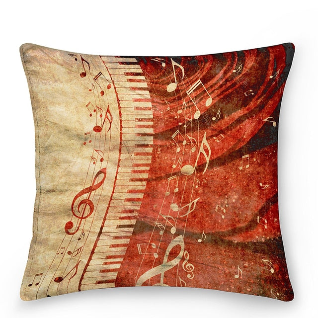 Music Style Cushion Cover Collection
