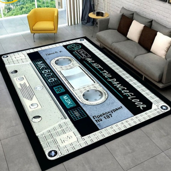 Music Cassette Tape Carpet