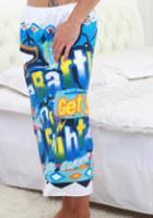 Music Note Bath Towels