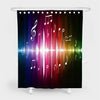 Music Notes Shower Curtain