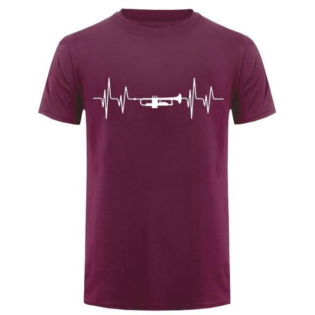 Heart Beat Trumpet T-Shirt