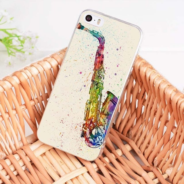 Saxophone Instruments iPhone Case