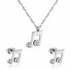 Free - Music Note Jewelry Set