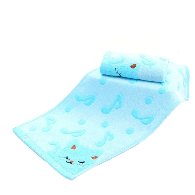 Music Cat Wash Towel