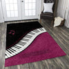 Piano Music Printed Carpet