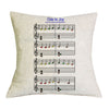 "Ode to Joy" Music Sheet Pillow Case - 4 - { shop_name }} - Review