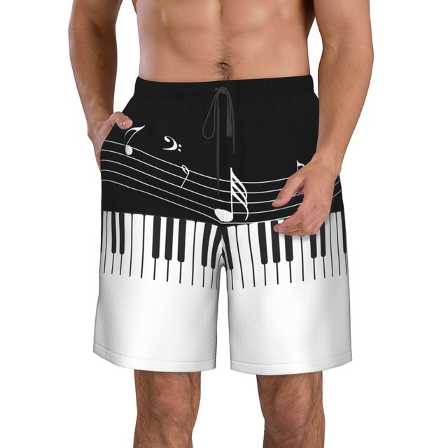 Music Style Beach Shorts