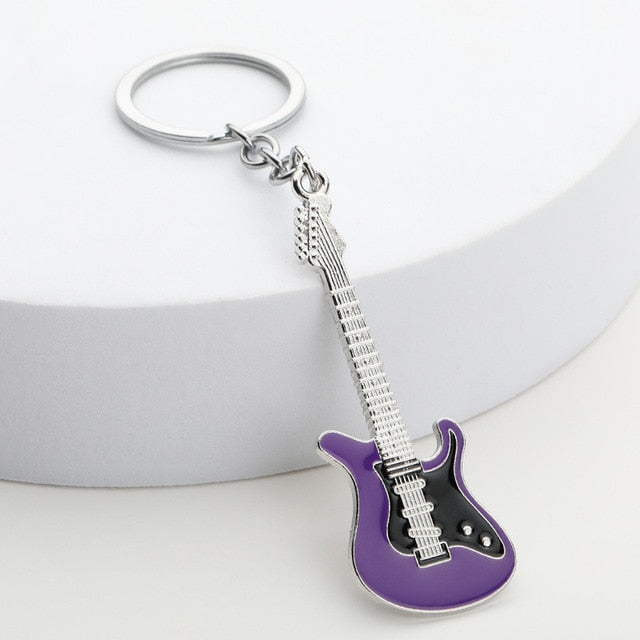 Electric Guitar Keychain Collection