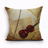 Music Instrument Cushion Cover