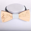 Free - Wooden Music Notes Bow Tie