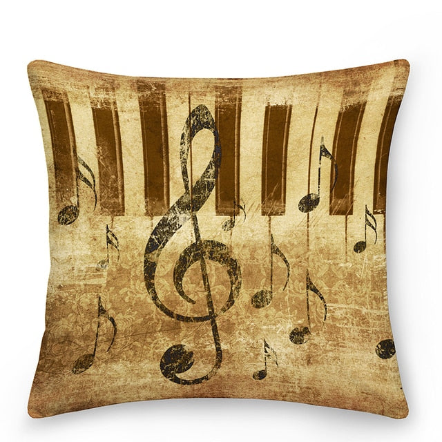 Music Style Cushion Cover Collection