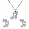 Free - Music Note Jewelry Set