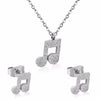 Music Note Jewelry Set