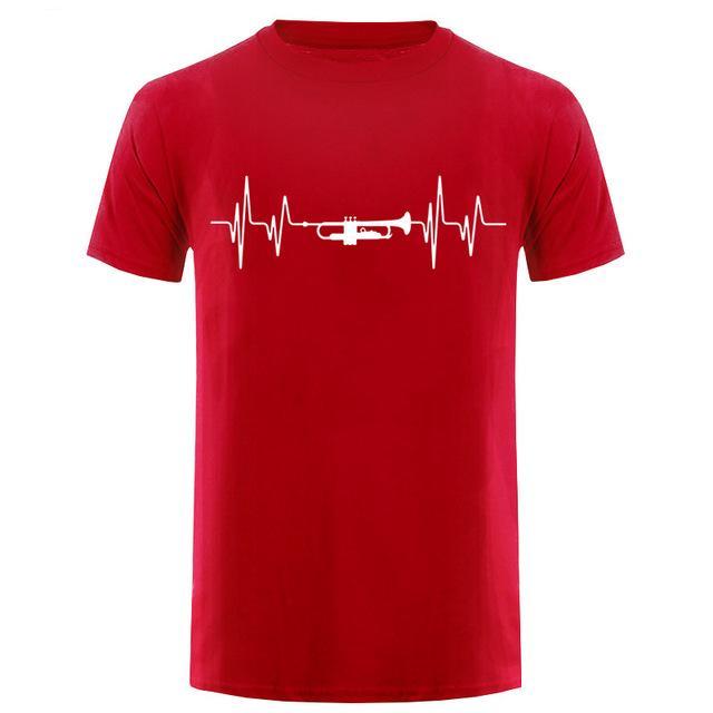 Heart Beat Trumpet T-Shirt