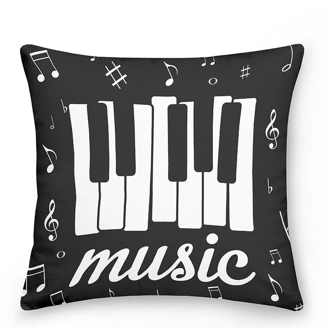 Music Style Cushion Cover Collection