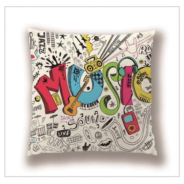 Music Cushion Covers