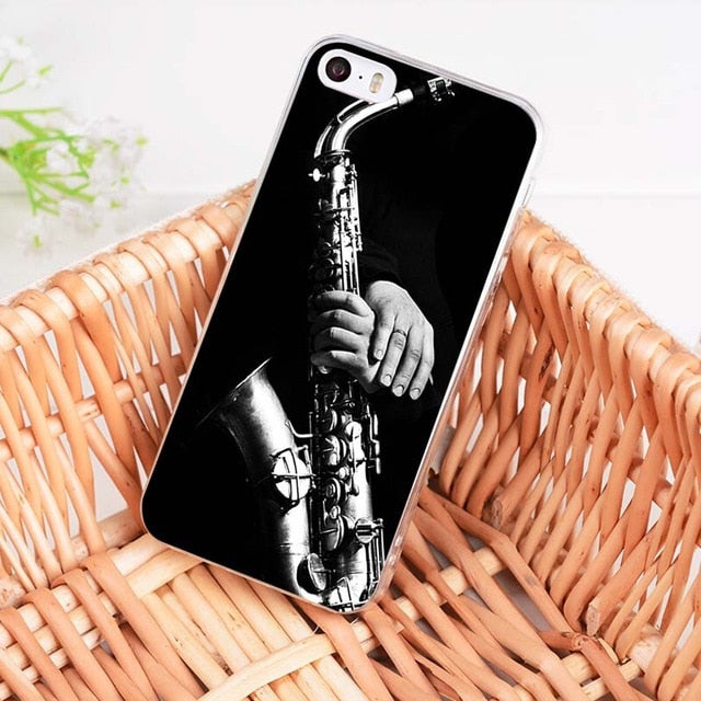 Saxophone Instruments iPhone Case