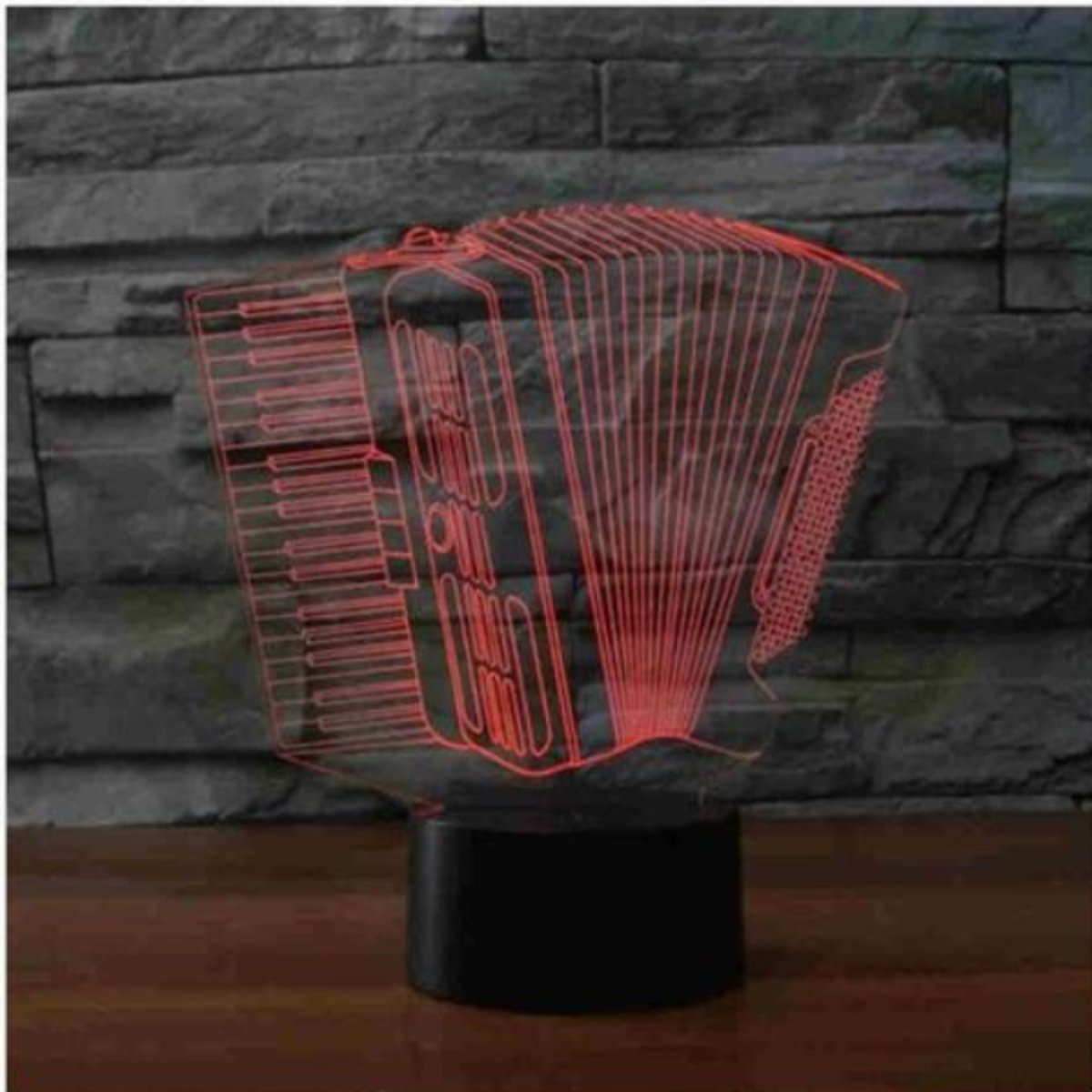 Novelty Music 3D Lamp