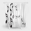 Music Notes Shower Curtain