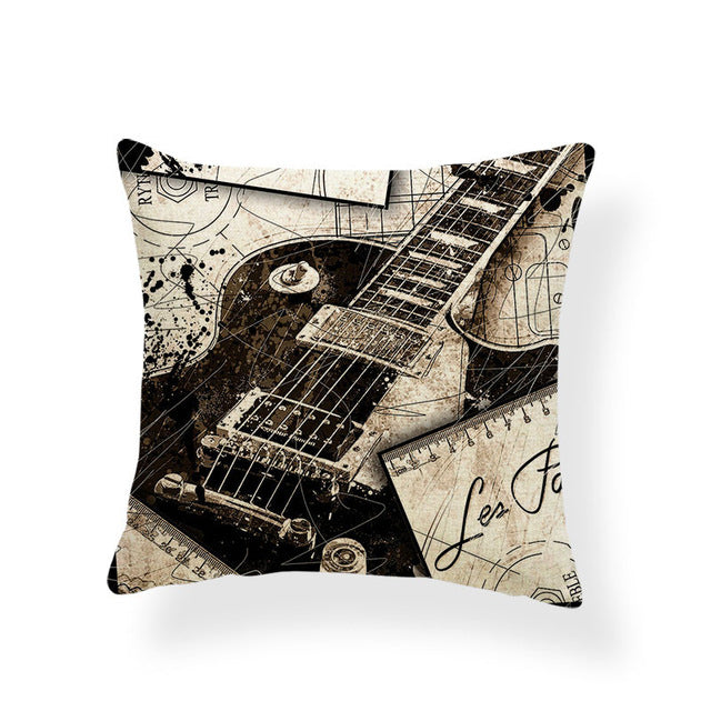 Free - Guitar Pillow Case