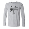 Music Notes Funny Print Shirt