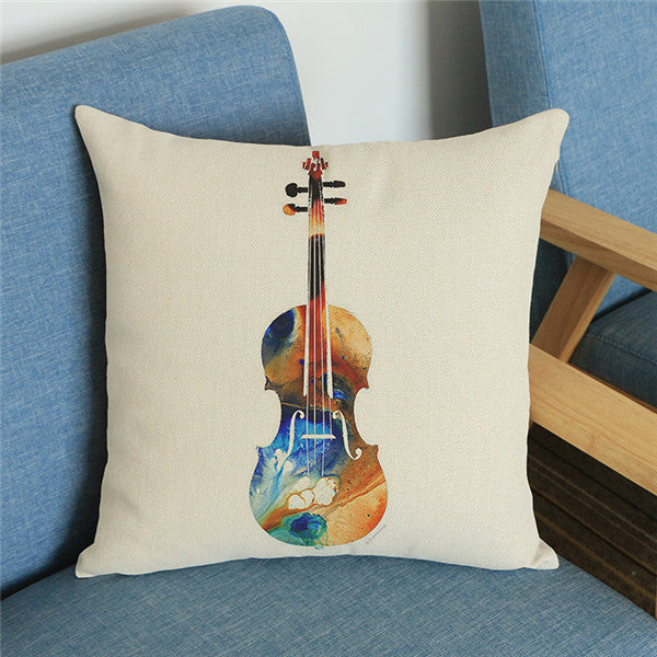 Free - Music Instrument Cushion Covers - Artistic Pod Review