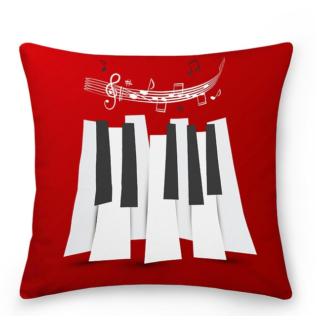 Music Style Cushion Cover Collection