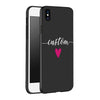 Personalized Black Soft Phone Case