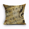 Music Instrument Cushion Cover