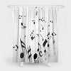 Music Notes Shower Curtain