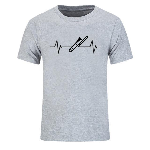 Heartbeat Trombone T-Shirt