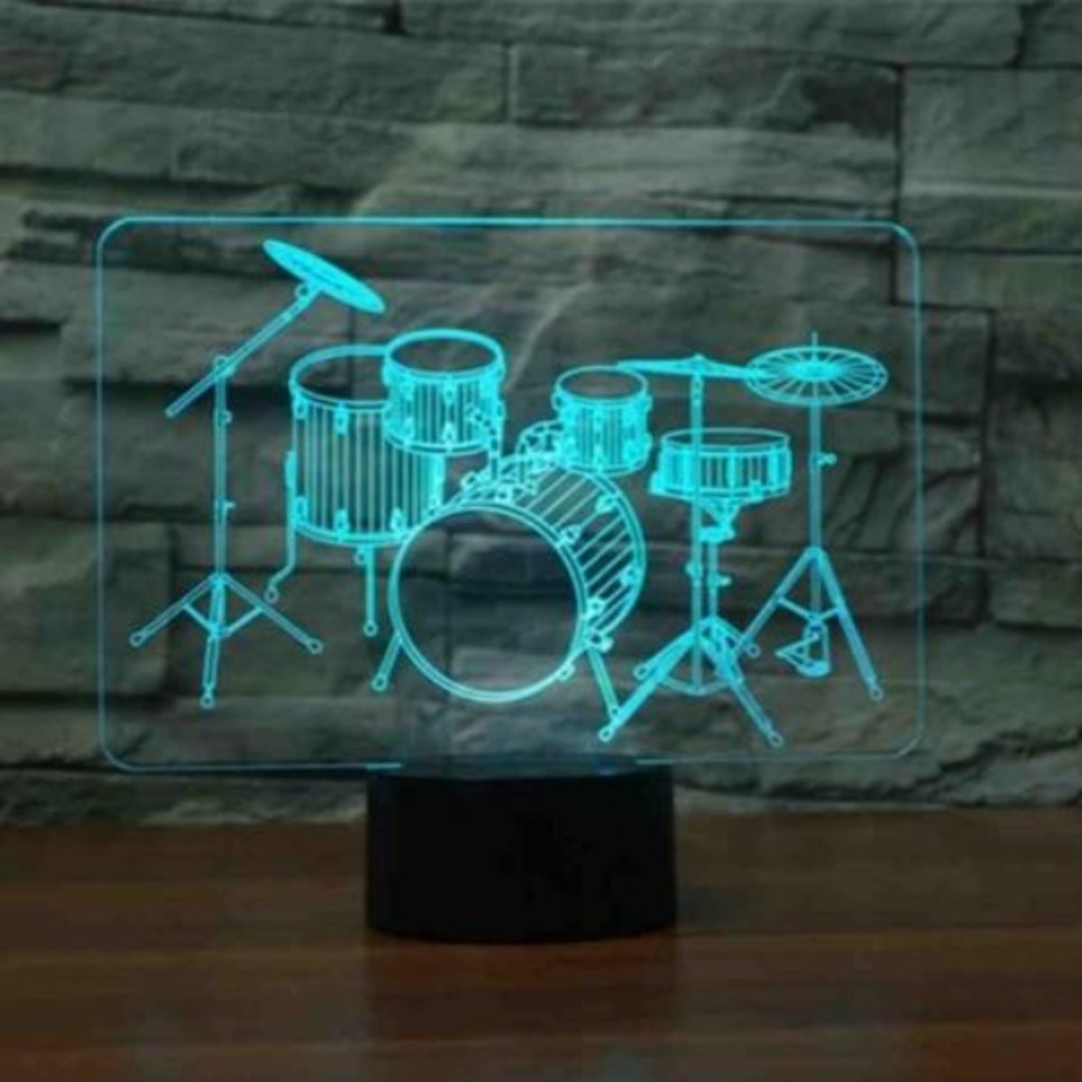 Novelty Music 3D Lamp
