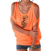 Music Treble Clef Off Shoulder Top