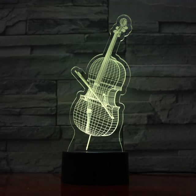 Violin LED Lamp