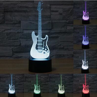 Music Instruments 3D Lamp