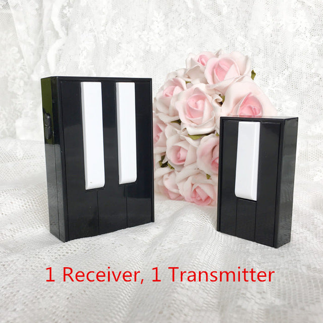 Piano Keys Doorbell - Black - { shop_name }} - Review